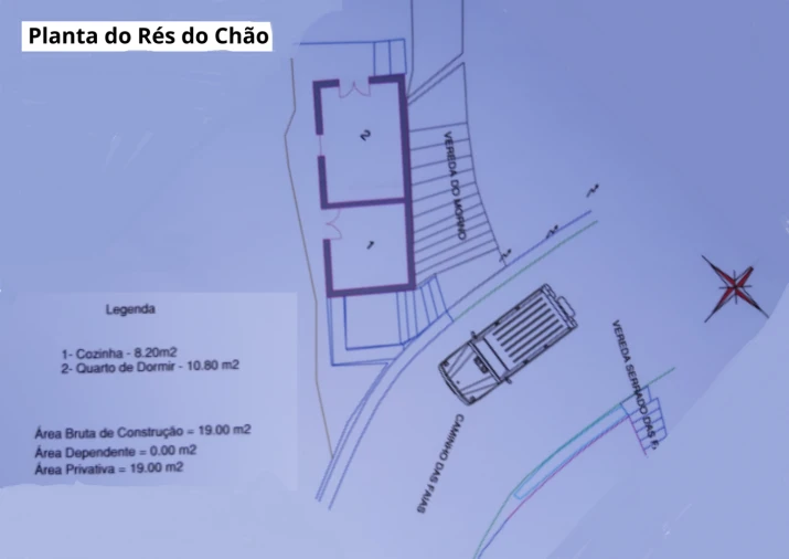 Moradia T2 para Venda em Arco da Calheta Planta 2