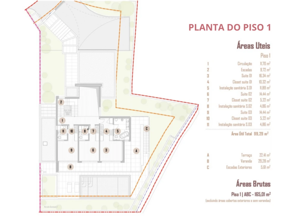 Moradia T3 para Venda em Arco da Calheta Planta 2