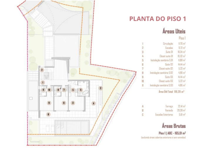 Moradia T3 para Venda em Arco da Calheta Planta 2