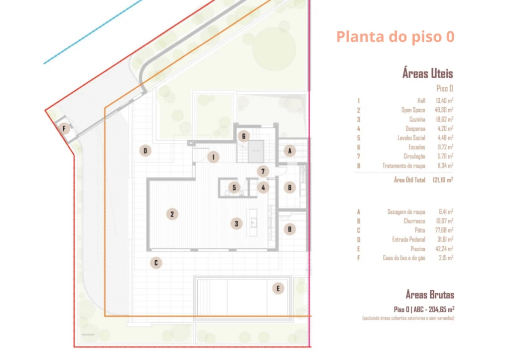 Moradia T3 para Venda em Arco da Calheta Planta 2