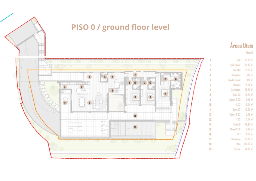 Moradia T3 para Venda em Arco da Calheta Planta 2