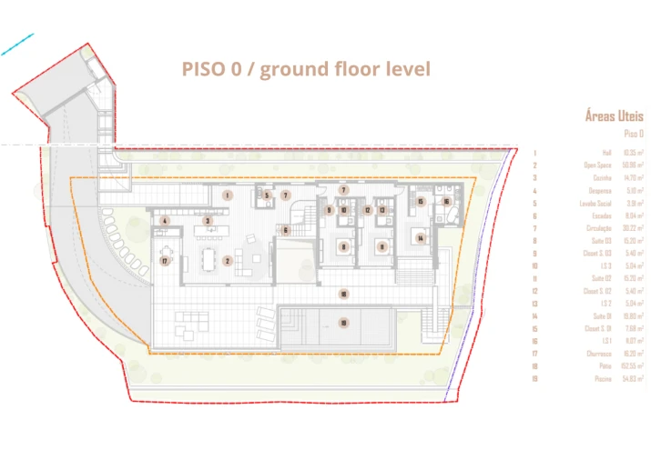 Moradia T3 para Venda em Arco da Calheta Planta 2