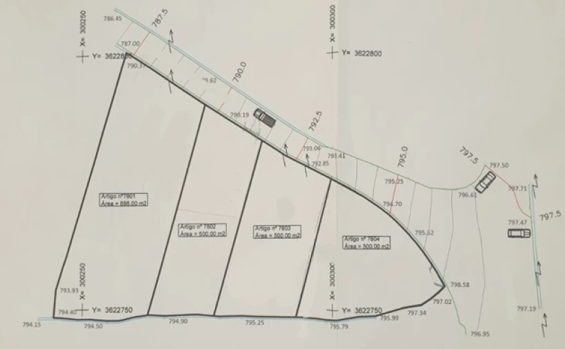 Terreno para Venda em Arco da Calheta Planta 1