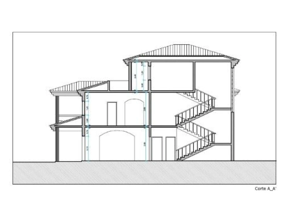 Moradia T6 para Venda em Santo Antonio Planta 6