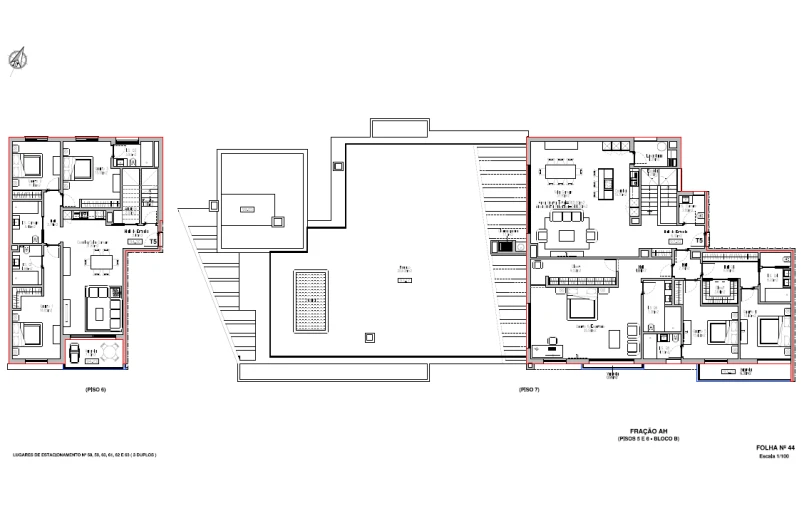 Apartamento T6 para Venda em Funchal (São Pedro) Planta 1