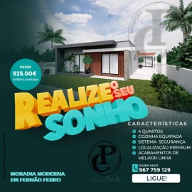Moradia T4 para Venda em Fernao Ferro