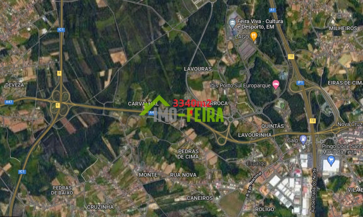 Terreno para Venda em São João de Ver Foto 12