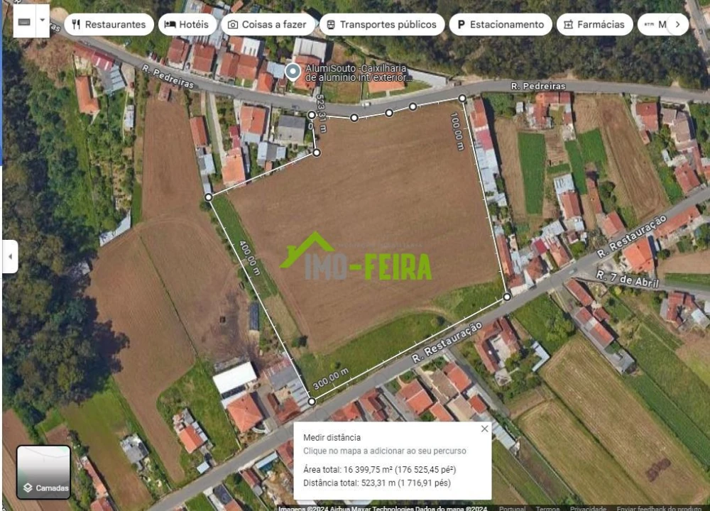 Terreno para Venda em São Miguel do Souto e Mosteirô Foto 9