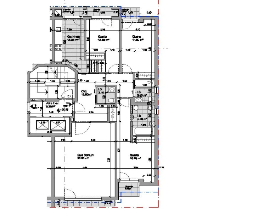Apartamento T3 para Venda em Carcavelos e Parede Foto 44
