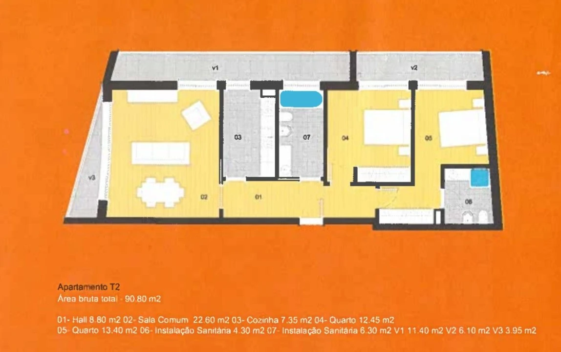 Apartamento T1 para Venda em São Pedro Foto 38