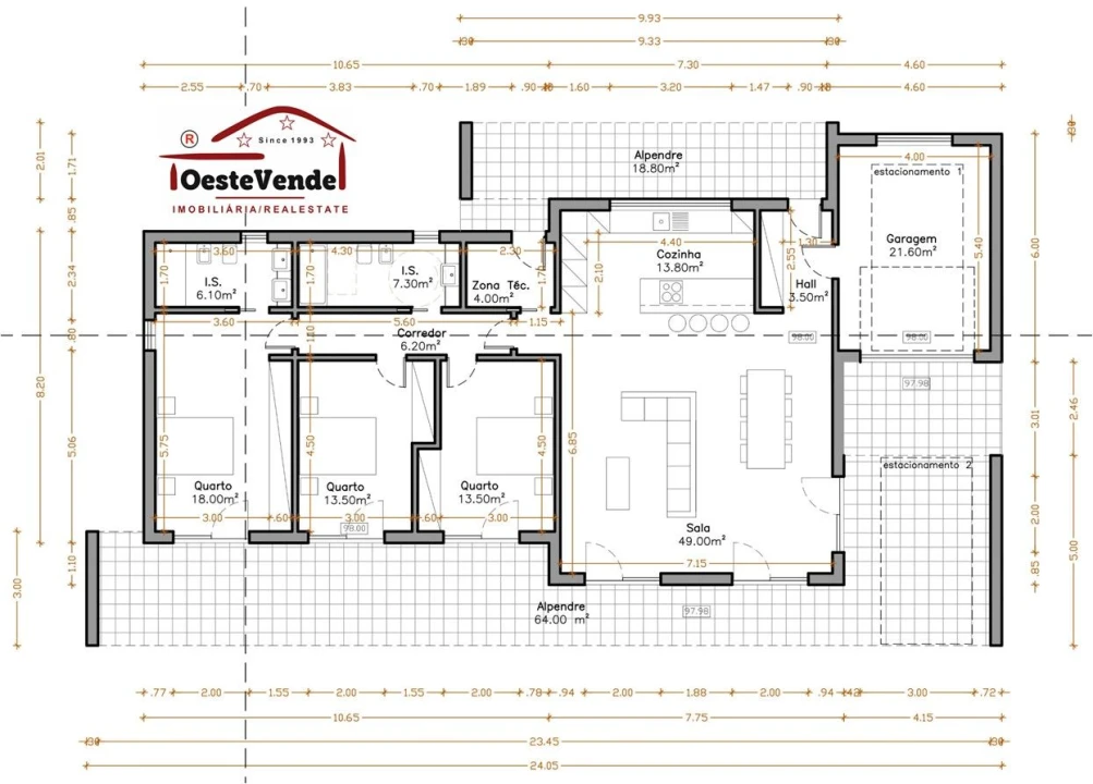 Moradia T3 para Venda em Vermelha Foto 22