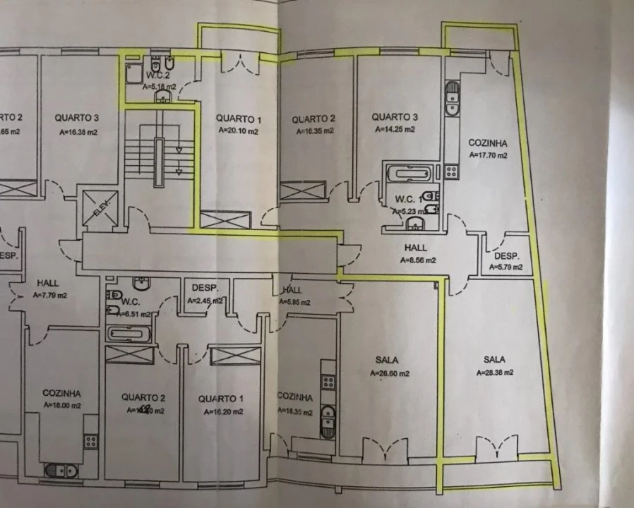 Apartamento T3 para Venda em Peral Foto 47