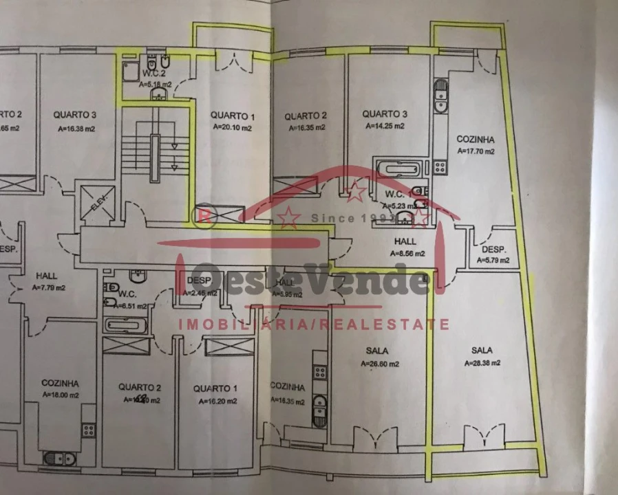 Apartamento T3 para Venda em Peral Foto 46