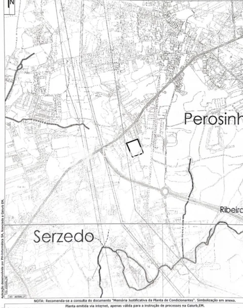 Terreno para Venda em Serzedo e Perosinho