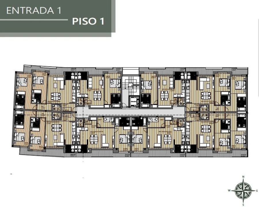 Apartamento T2 para Venda em Rio Tinto Planta 2