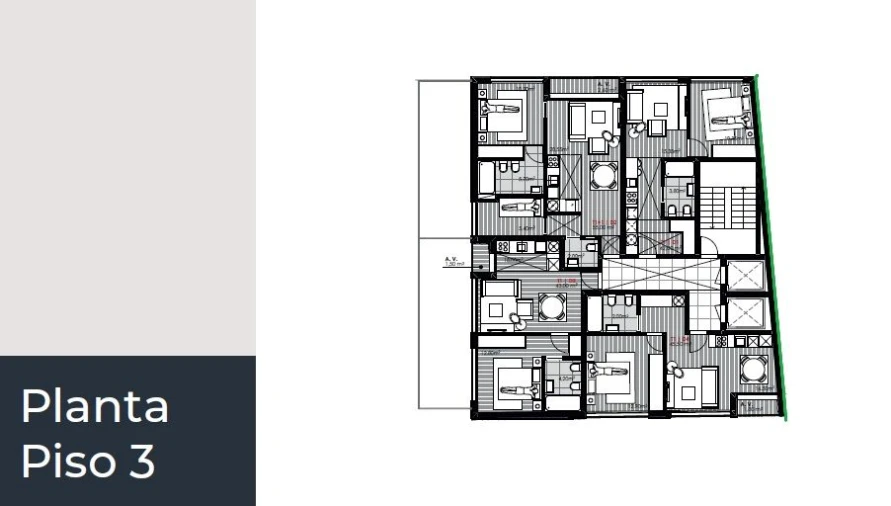 Apartamento T2 para Venda em Mafamude e Vilar do Paraíso Foto 10
