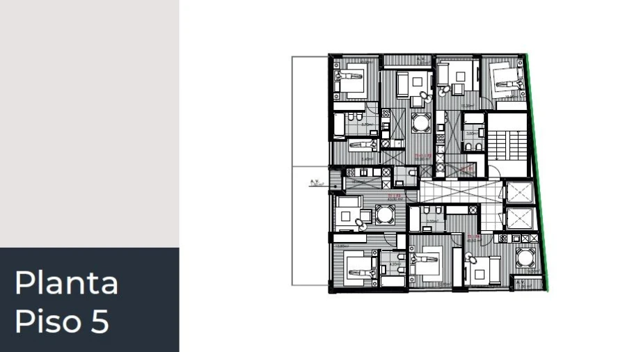 Apartamento T2 para Venda em Mafamude e Vilar do Paraíso Foto 12