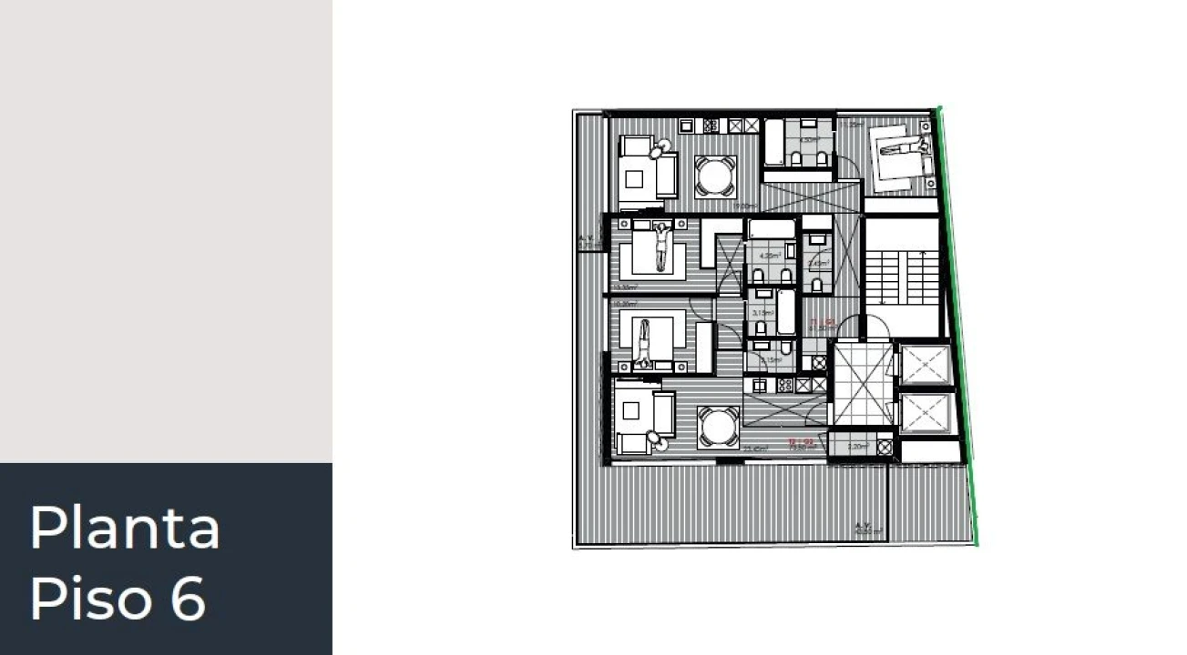 Apartamento T2 para Venda em Mafamude e Vilar do Paraíso Foto 13