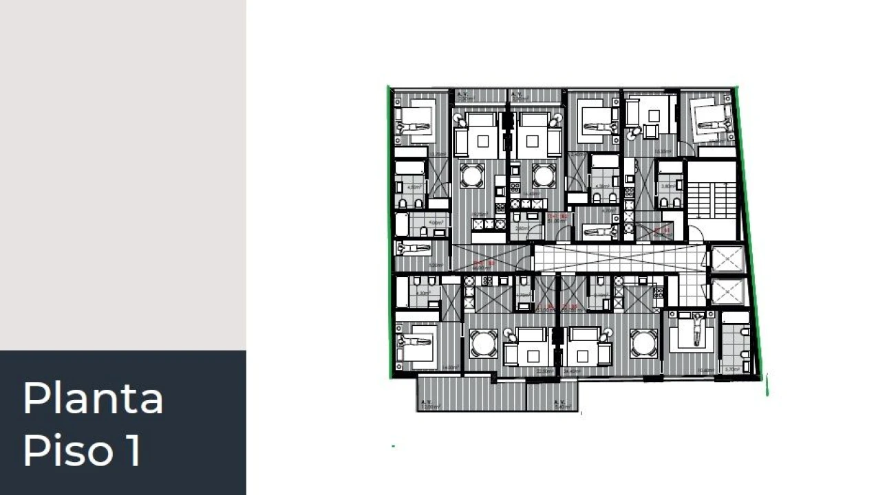 Apartamento T2 para Venda em Mafamude e Vilar do Paraíso Foto 8