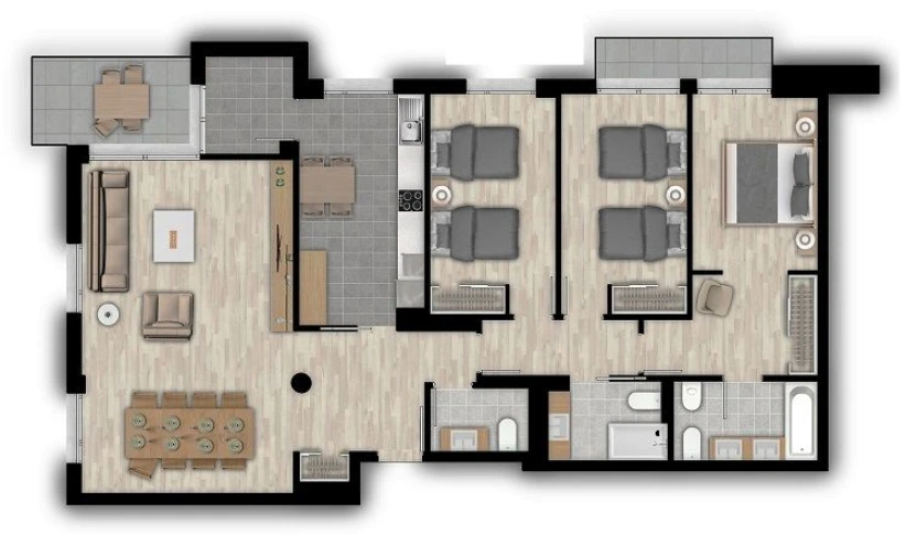 Apartamento T3 para Venda em Paranhos Foto 23