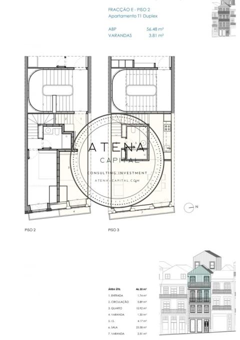 Apartamento T1 para Venda em Cedofeita, Santo Ildefonso, Sé, Miragaia, São Nicolau e Vitória