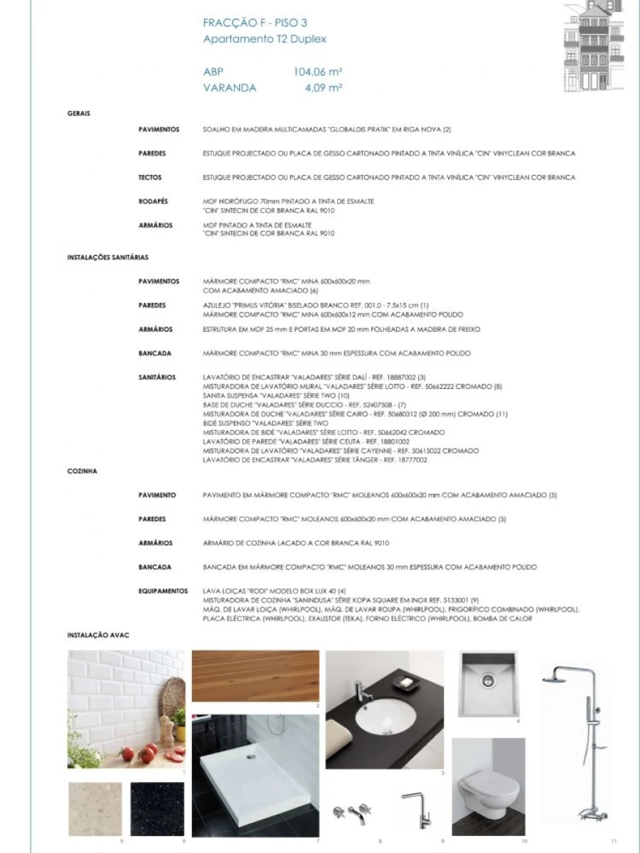 Apartamento T2 para Venda em Cedofeita, Santo Ildefonso, Sé, Miragaia, São Nicolau e Vitória Planta 2