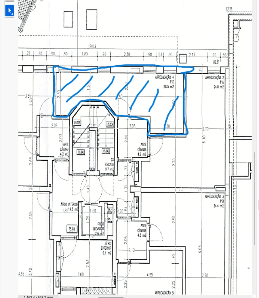 Apartamento T1 para Venda em Caparica e Trafaria Planta 2