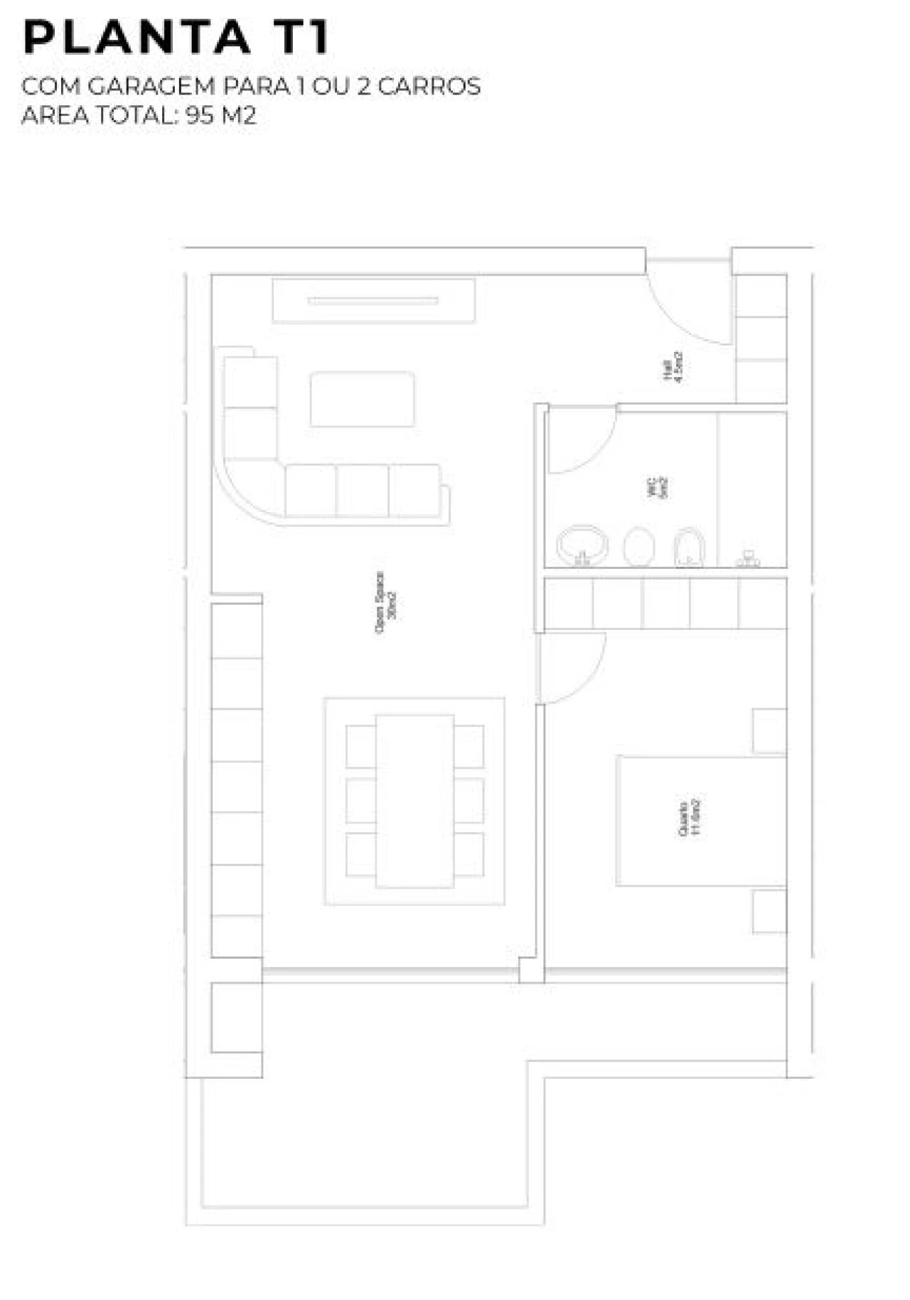 Apartamento T1 para Venda em Valongo Foto 12