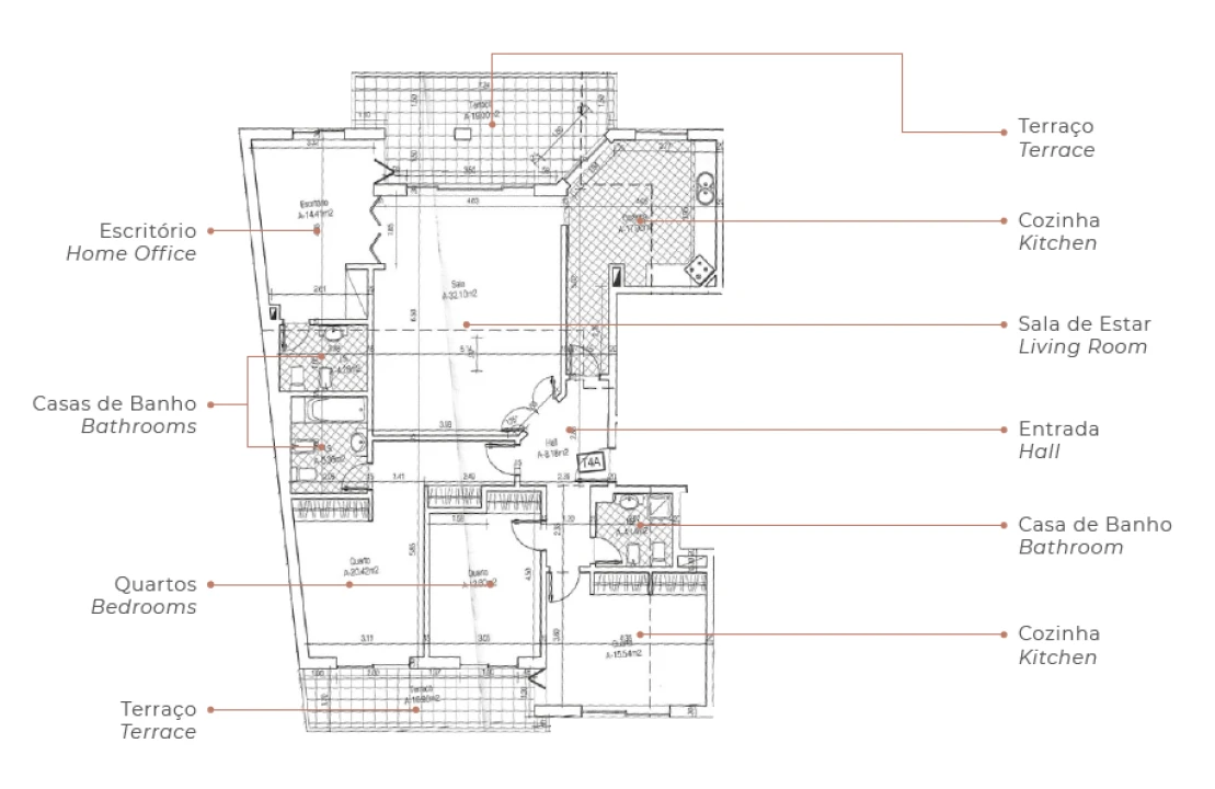 Apartamento T4 para Venda em Quelfes Foto 38