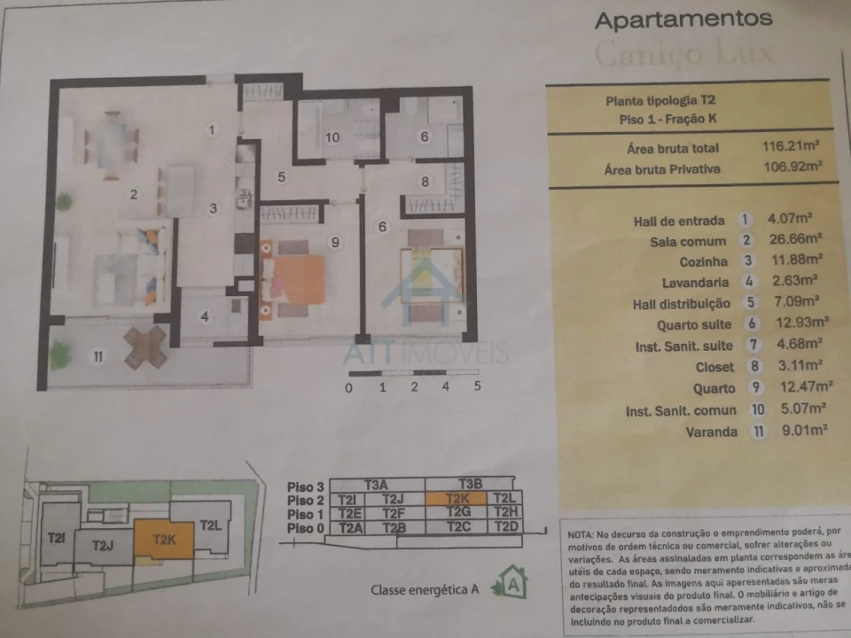 Apartamento T2 para Venda em Caniço Foto 1