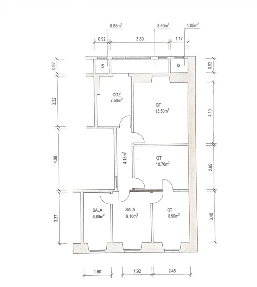 Apartamento T2 para Venda em São Vicente Foto 30