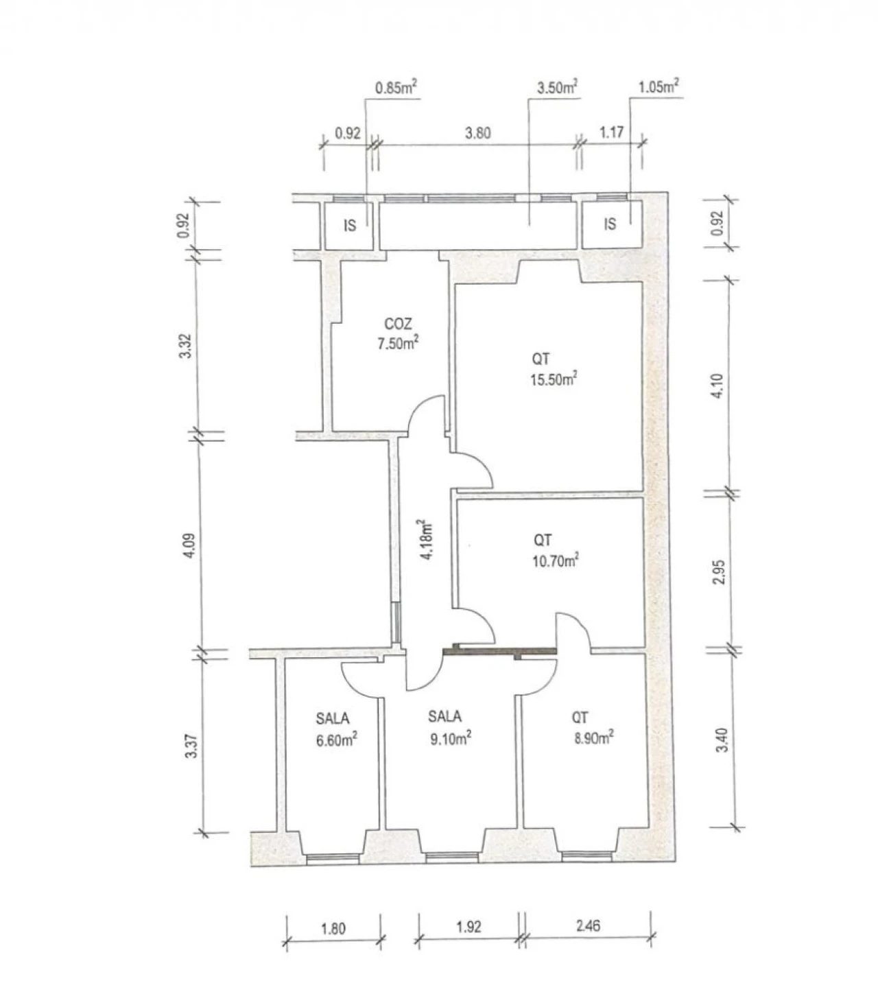 Apartamento T2 para Venda em São Vicente Foto 30