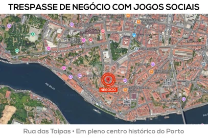 Negócio para Trespasse em Cedofeita, Santo Ildefonso, Sé, Miragaia, São Nicolau e Vitória