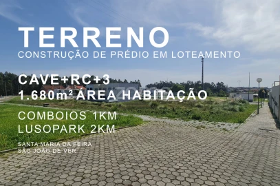 Terreno para Venda em São João de Ver