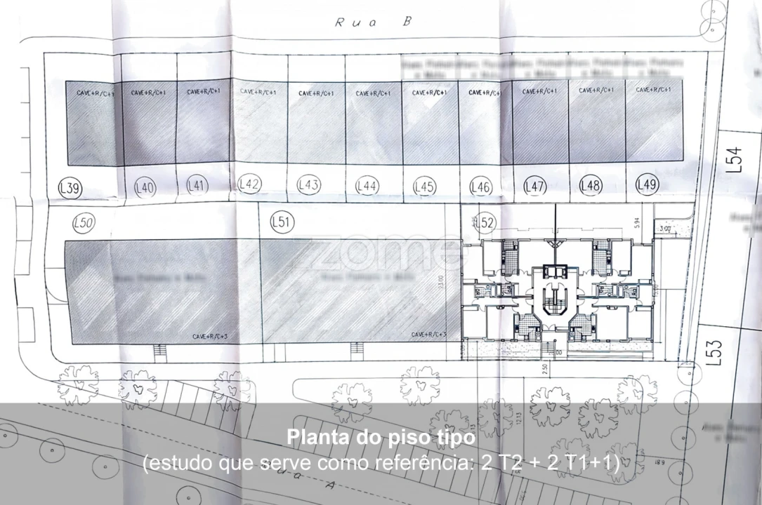 Terreno para Venda em São João de Ver Planta 2