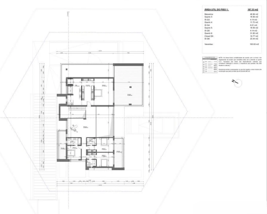 Moradia T6 para Venda em Charneca de Caparica e Sobreda Planta 3