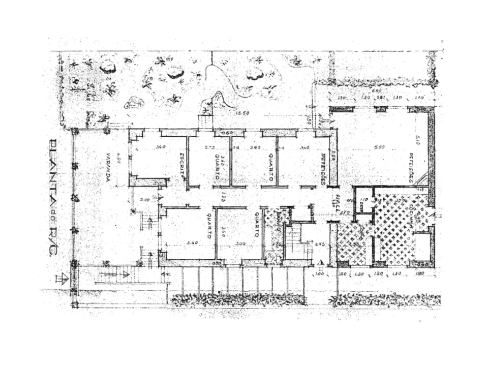 Moradia T7 para Venda em Aldeia do Mato e Souto Planta 2