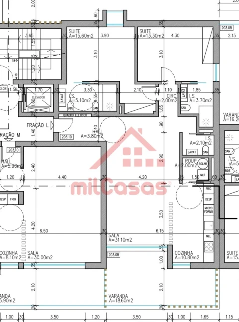 Apartamento T2 para Venda em Mafra