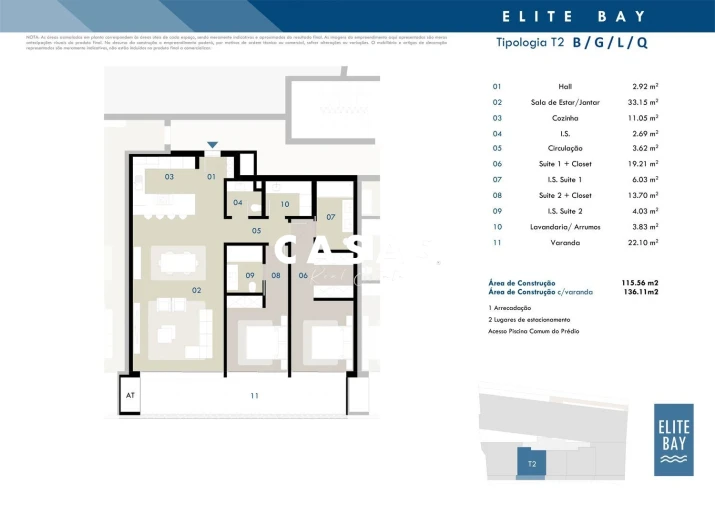 Apartamento T2 para Venda em Camara de Lobos Foto 18