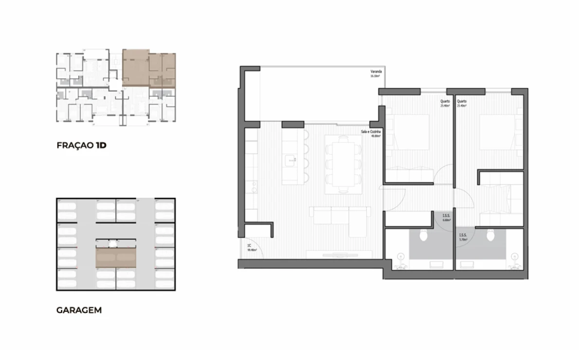 Apartamento T2 para Venda em Poiares (Santo Andre) Foto 28