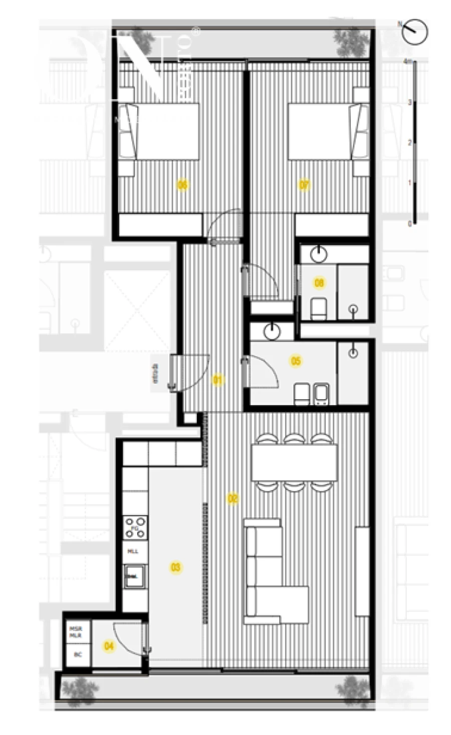Apartamento T2 para Venda em Canidelo Foto 5