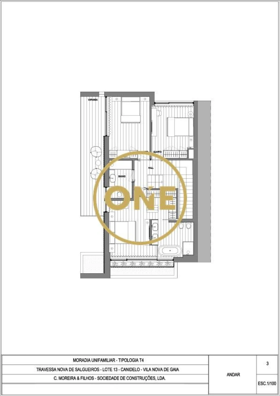 Moradia T3 para Venda em Canidelo Foto 38