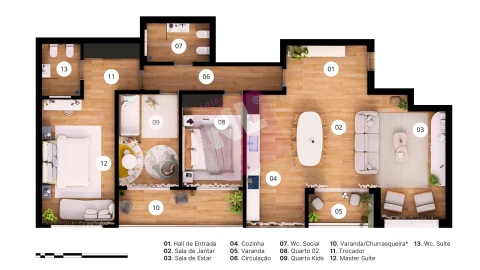 Apartamento T3 para Venda em Alverca do Ribatejo e Sobralinho