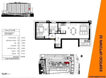 Apartamento T1 para Venda em Funchal (Se)
