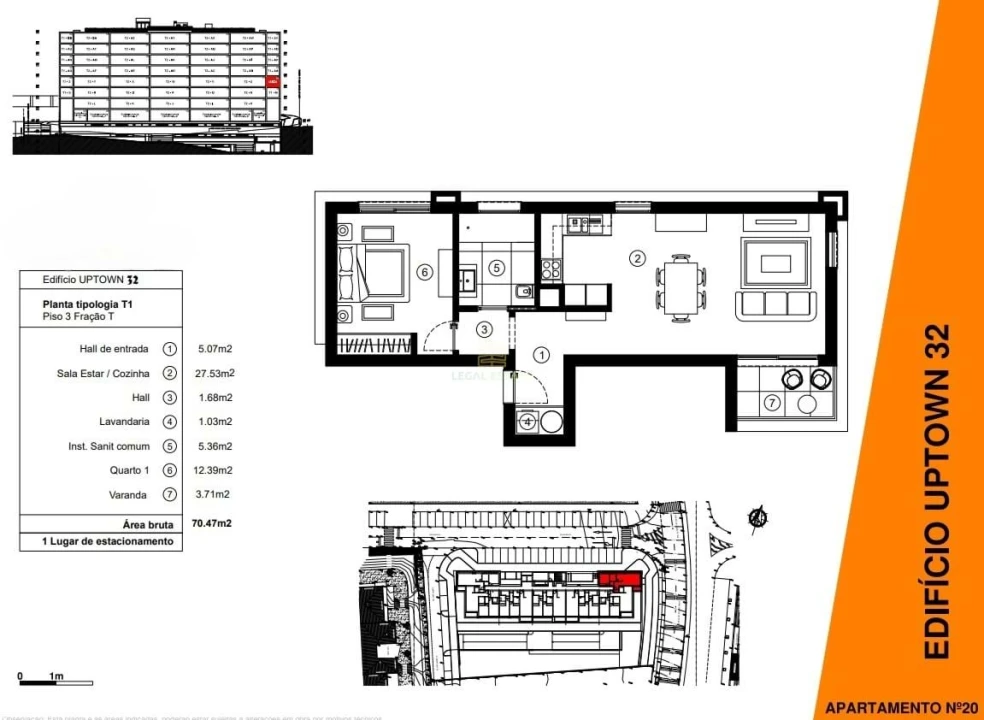 Apartamento T1 para Venda em Funchal (Se) Foto 40