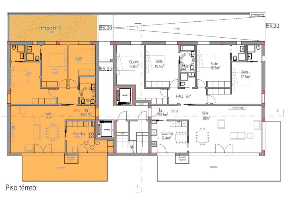 Apartamento T3 para Venda em Santa Clara e Castelo Viegas Foto 3