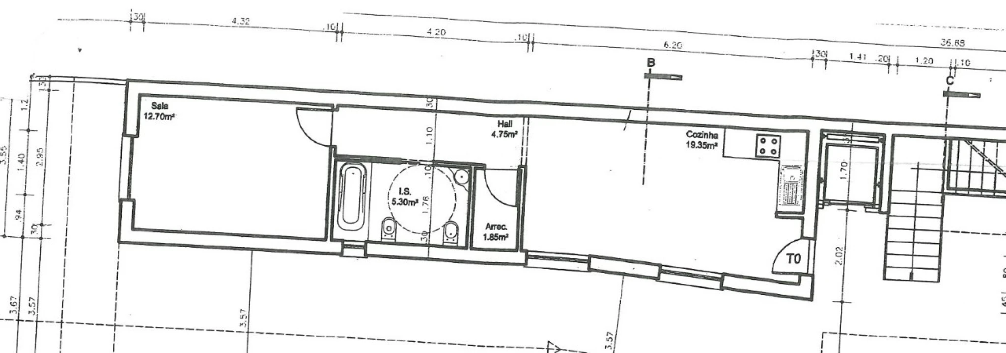 Apartamento T1 para Arrendamento férias em Altura Foto 13