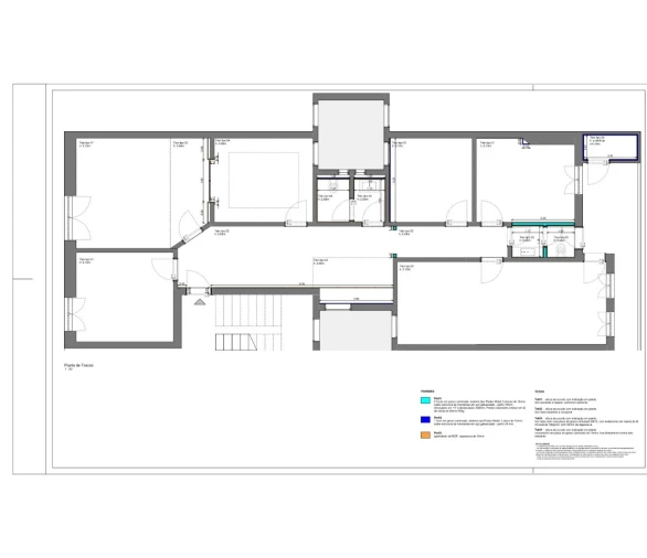Escritório para Arrendamento em Braga (São José de São Lázaro e São João do Souto) Planta 1