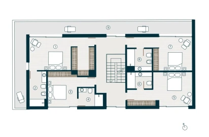 Apartamento T4 para Venda em Santa Marinha e São Pedro da Afurada