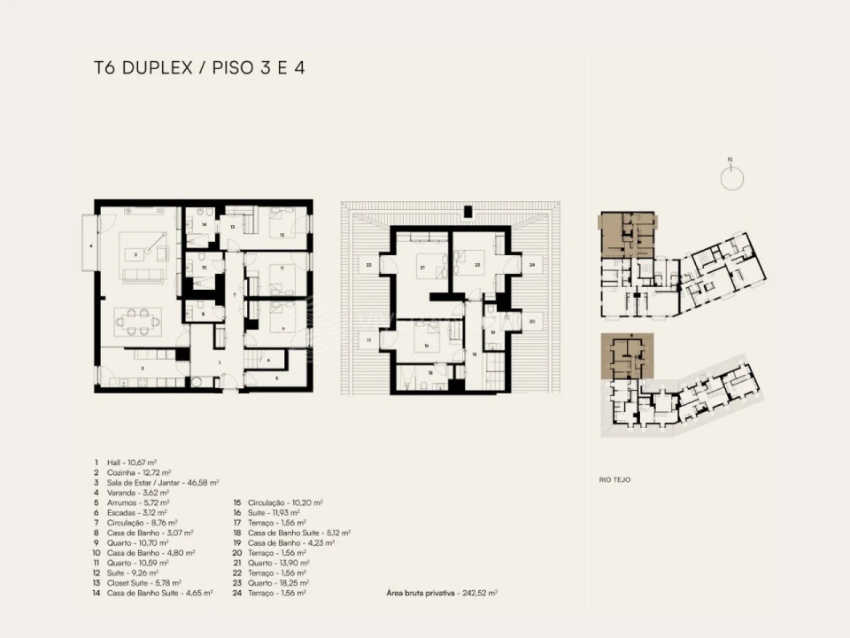 Apartamento T6 para Venda em Alcantara Foto 21